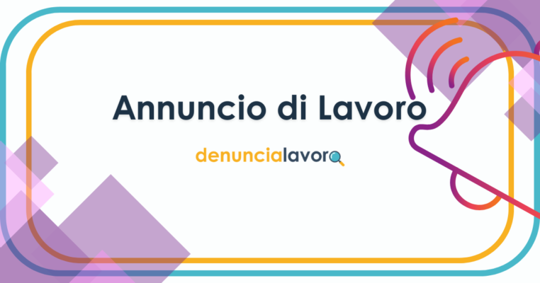 annuncio di lavoro